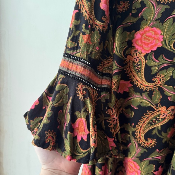 Spell & The Gypsy | Etienne Play Dress in Noir Size Large - Picture 5 of 10